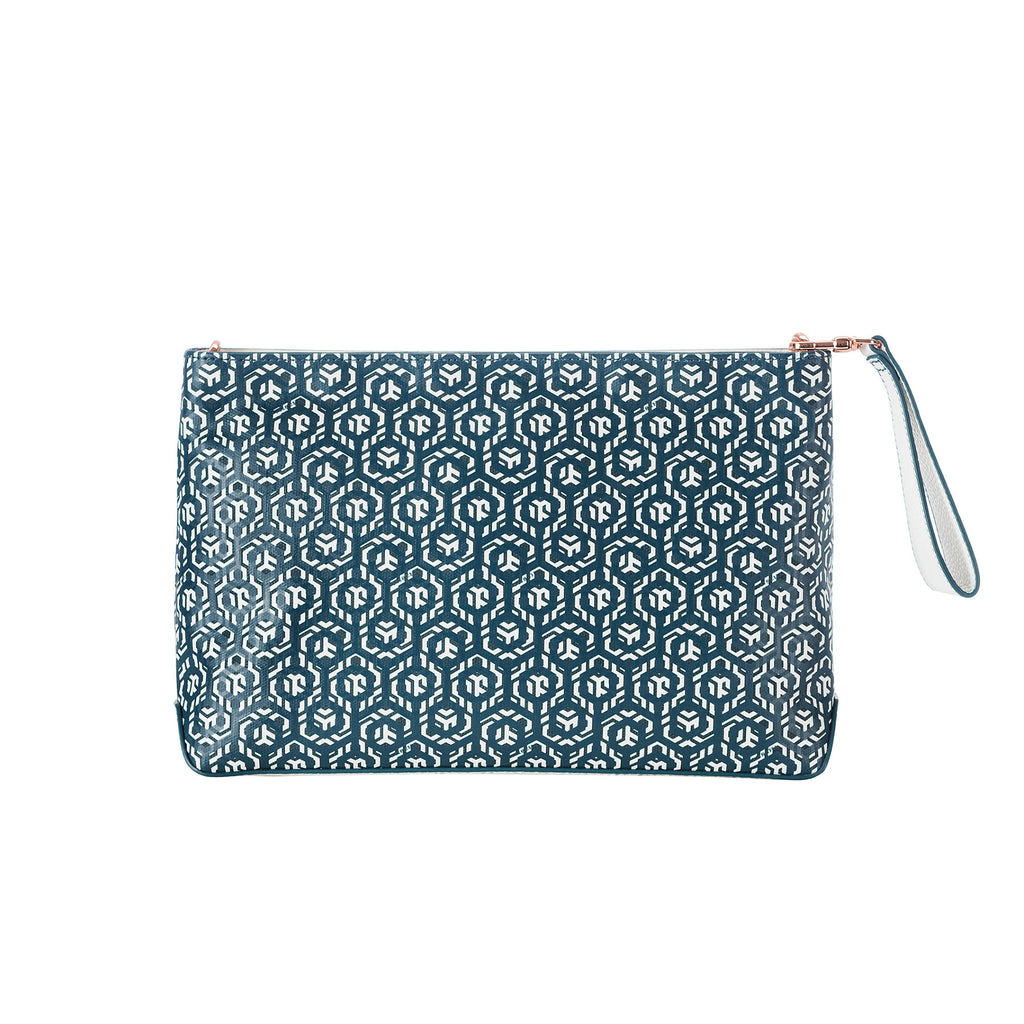 Mischa Crossbody Clutch - Palm (back)
