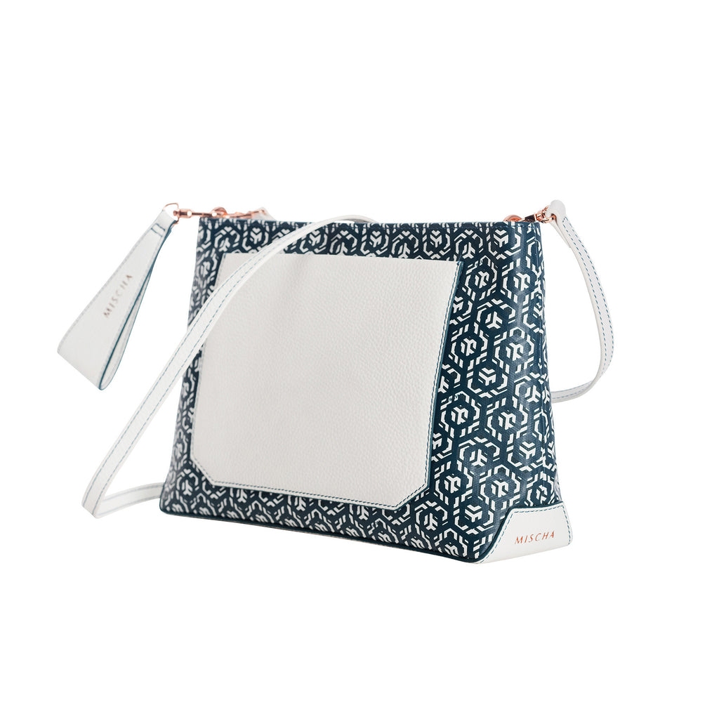 Mischa Crossbody Clutch - Palm (side)