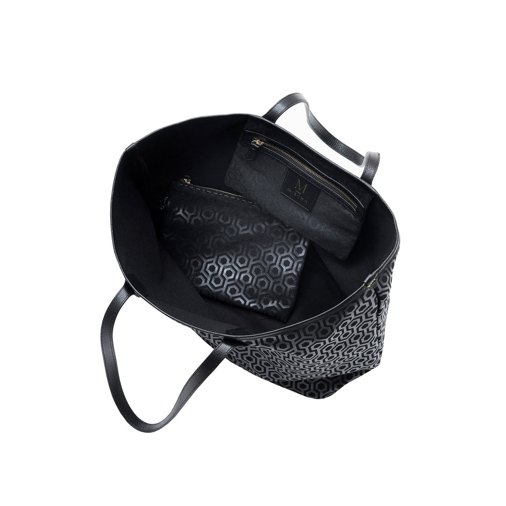 MISCHA Jet Set Tote - Charcoal