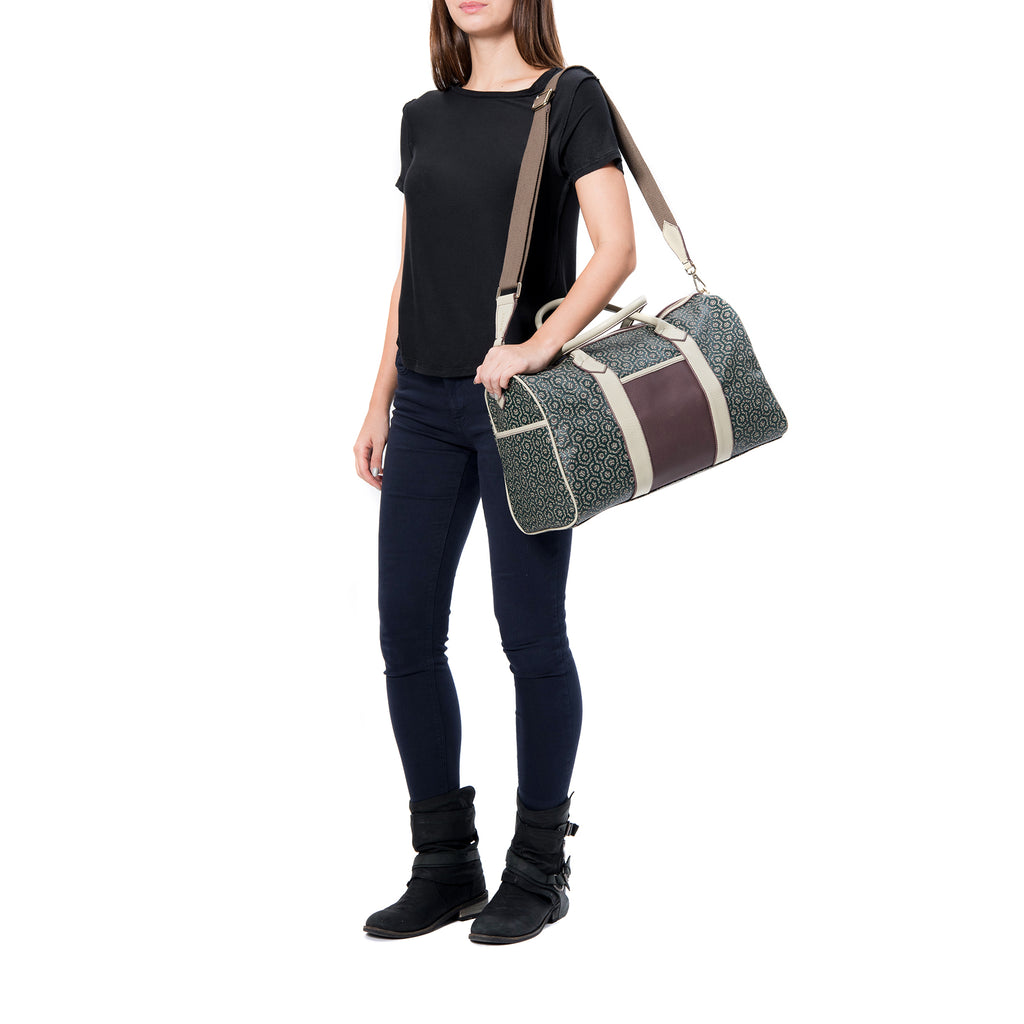 MISCHA Overnighter - Mahogany (with strap)