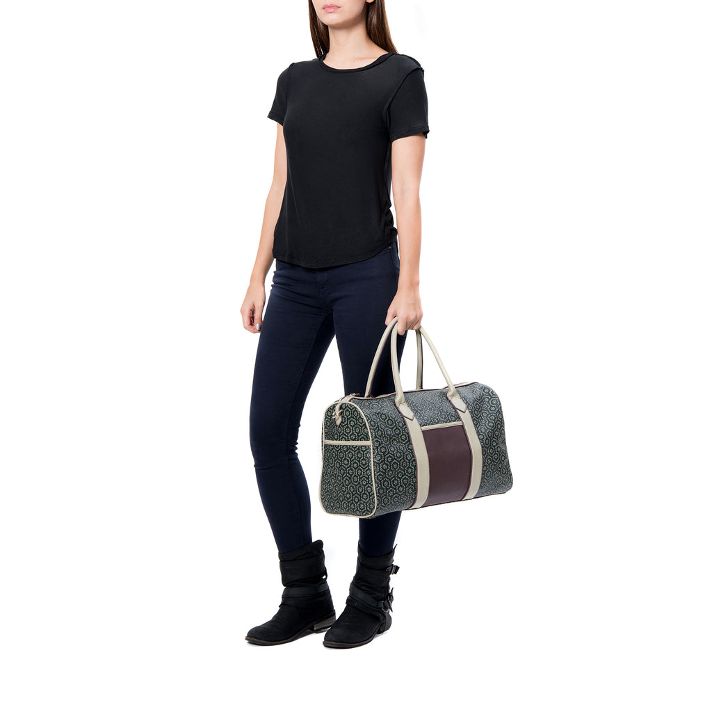 MISCHA Overnighter - Mahogany (top handles)