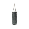 MISCHA Vertical Tote - Mahogany (side)