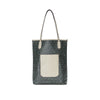 MISCHA Vertical Tote - Mahogany