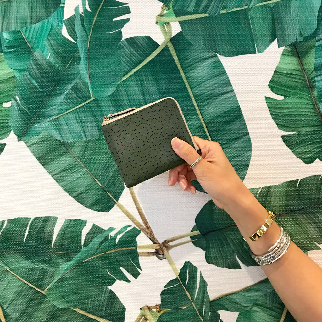 Zip Around Wallet - Ash