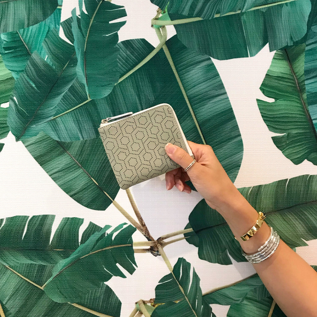 Zip Around Wallet - Stone