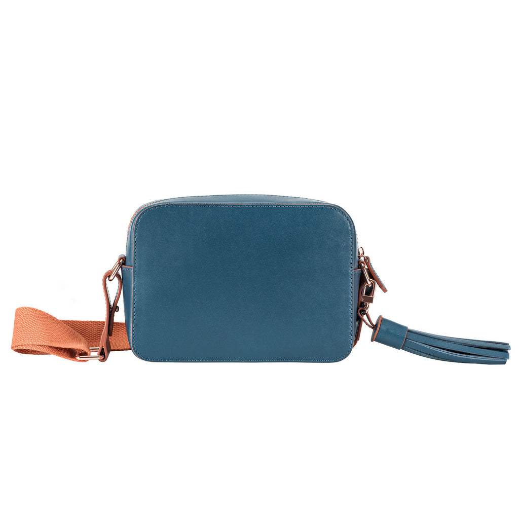MISCHA Monogram Crossbody - Fern (back)