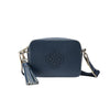MISCHA Monogram Crossbody - Navy