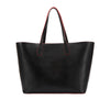 MISCHA Monogram Tote - Black