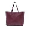 MISCHA Monogram Tote - Burgundy