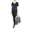 MISCHA Jet Set Tote - Camo Orchid (model shot)